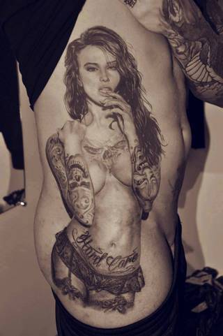 Niesamowity tatuaż!