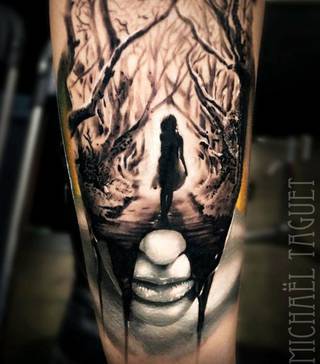 Niezwykłe efekt pracy francuskiego tatuatora Michaela Tagueta