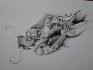 Ołówek, skutek nudów