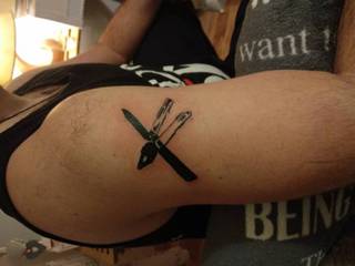 Ostrze może scyzoryki :) 