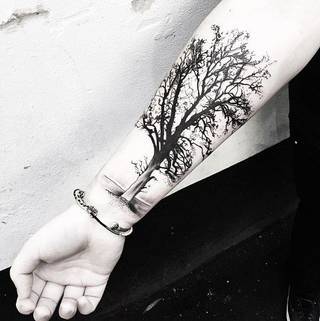 Piękna inspiracja w kształcie drzewa