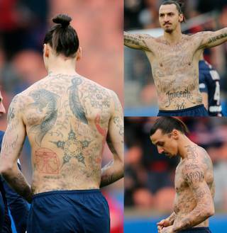 Podczas ostatniego meczu PSG z Caen Zlatan Ibrahimovic zdjął koszulkę i pokazał swoje nowe tatuaże. Nie chodziło jednak tylko o to, żeby pochwalić się nowymi “dziarami”. Zlatan Ibrahimovic wziął w ten sposób udział w akcji 805 Million Names! 

Zlatan Ibrahimovic w meczu PSG z Caen strzelił pierwszego gola. Po zdobyciu bramki Szwed zdjął koszulkę i pokazał przed kamerami nowe tatuaże przedstawiające 50 imion głodujących dzieci! 

Niestety w myśli przepisów nawet za tak piękny gest Zlatan Ibrahimovic został ukarany żółtą kartką. Ale chyba specjalnie się tym nie przejął. Bo Zlatan generalnie rzadko się czymkolwiek przejmuje... :)

Szczegóły akcji Zlatan Ibrahimovic wyjaśnia m.in. na filmie 805 Million Names. - Gdybym tylko mógł, wytatuowałbym imiona wszystkich tych dzieci - mówi reprezentant Szwecji. 

Źródło: http://www.eska.pl/hotplota/news/zlatan-ibrahimovic-i-jego-tatuaze-az-50-imion-glodujacych-dzieci-piekny-gest-zobaczcie-zdjecia-i-video/n/1265