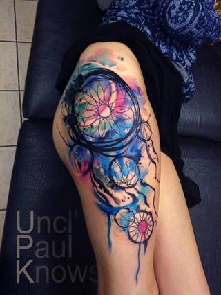 Przepięknie odwzorowany łapacz snów