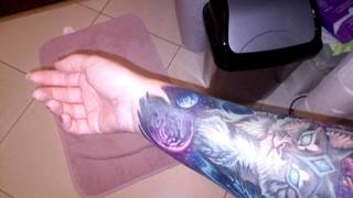 Ryś na świeżo 3h po wykonaniu