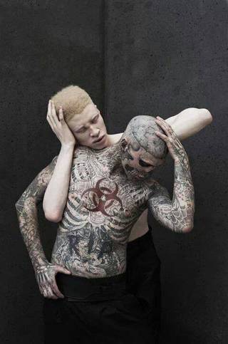 Shaun Ross. Tatuaże przedstawione w pięknej formie.