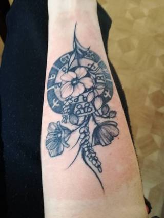 Mniej wiecej wygląda tak, dzisiaj. Po używaniu Dexapolcortu 2 x dziennie, picia wapna i aleric