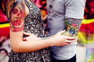 takie łapki kolorowe para