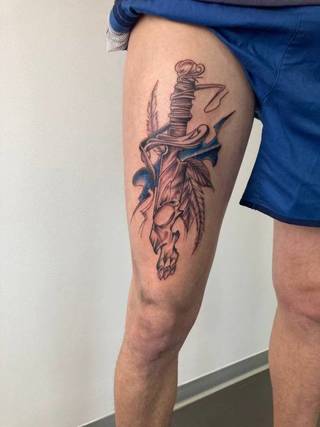 Tatuaż "Miecz"
