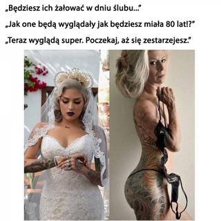 Teraz wyglądają super... Poczekaj, aż się zestarzejesz!