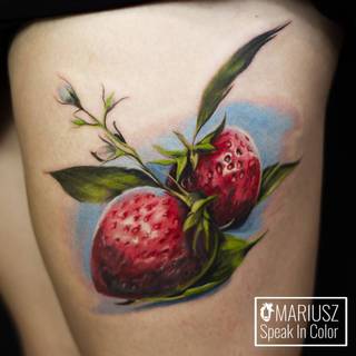 Truskaweczki od Mariusza ze studia Speak In Color - Wodzisław śl. Siedzą? :) www.speakincolor.pl po więcej!