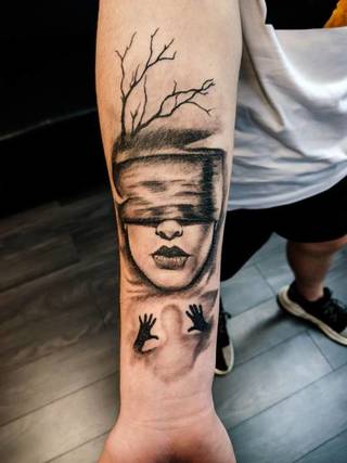 Galeria studia: Voodoo Doll Ink, Voodoo Doll Ink - studio tatuażu w Dąbrowie Górniczej