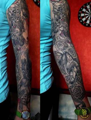 Galeria studia: Voodoo Doll Ink, Voodoo Doll Ink - studio tatuażu w Dąbrowie Górniczej