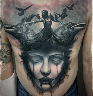 Wepchnąwszy się w czeluść apatii sprawdzam, czy człowieczeństwo wymaga ode mnie miłości. Nie mogę dostrzec odpowiedzi. W ogóle nie mogę nic dostrzec.