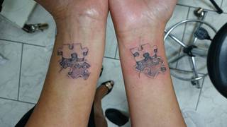 Wspólny tatuaż z moją mamą ach mam najzajebistszą mamę na świecie <3