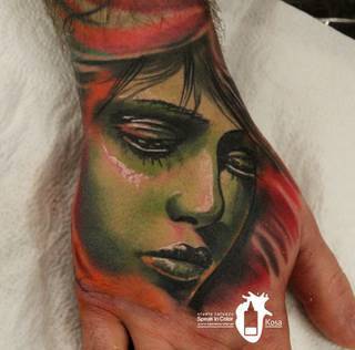 Wykonał Kosa ze Speak In Color!
https://www.facebook.com/SpeakInColorTattoo