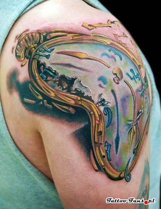 Zegar Salvadora Dali.