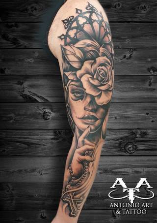 Galeria studia: Antonio Art & Tattoo, Studio z wieloletnim doświadczeniem w... Galeria studia: Antonio Art & Tattoo, Studio z wieloletnim doświadczeniem w...