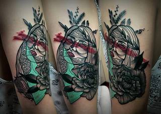 Galeria studia: Black Death Tattoo, Przychodząc do BLACKDEATH zawsze możesz...