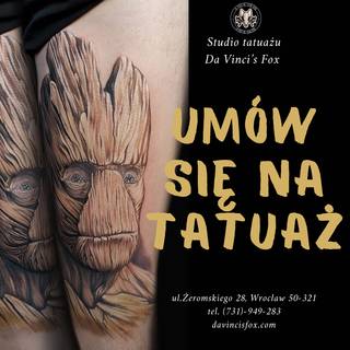 Galeria studia: Da Vinci’s Fox Tattoo Wrocław, Studio tatuażu „Da Vinci’s Fox”...