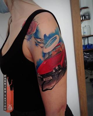 Galeria studia: Madkids Tattoo, Studio tatuażu mieszczące się w...