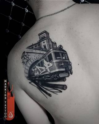 Galeria studia: Madkids Tattoo, Studio tatuażu mieszczące się w...