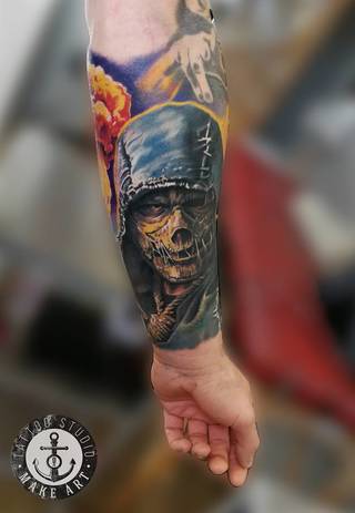 Galeria studia: Make Art Tattoo, Tatuatorzy Make Art Studio to...