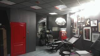 Galeria studia: Santa Muerte Tattoo, Santa Muerte Tattoo Studio Squad:...