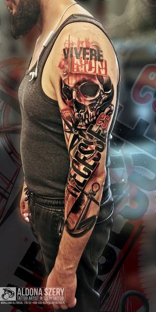 Galeria studia: Szerytattoo, SZERYTATTOO - Studio tatuażu artystycznego...