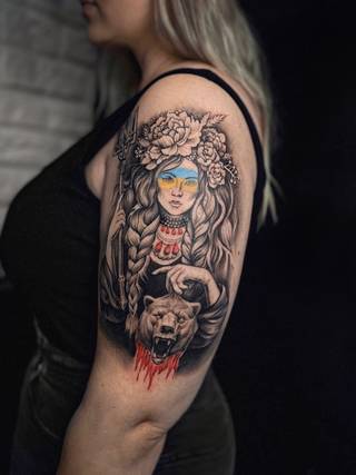 Galeria studia: Vean - tattoo Kraków, Robimy tatuaże, piercing, makijaż permanentny...