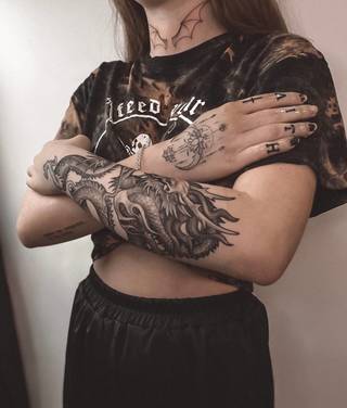 Galeria studia: Vean - tattoo Kraków, Robimy tatuaże, piercing, makijaż permanentny...